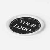 Assiettes En Carton élégant, moderne, raffiné et éditable. (Angle)