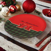 Assiettes En Carton Élégant plan et bijouterie avec nom