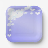 Assiettes En Carton Elégant rêve (Recto)