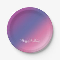 élégant rose violet bleu ombre dégradé coloré