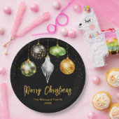 Assiettes En Carton Elegant Safari Theme Ornament Christmas (Fête)