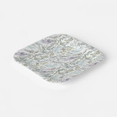 Assiettes En Carton Elégante aquarelle botanique (Angulaire)