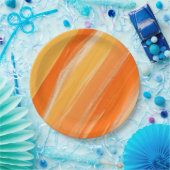 Assiettes En Carton Elégante aquarelle Happy Halloween Plaques de papi (Fête)