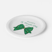 Assiettes En Carton Élégante fête de la Saint Patrick (Angle)