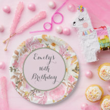 Élégante fête florale rose