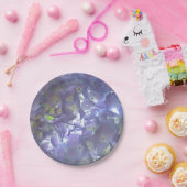 Assiettes En Carton Élégante Lavande fleurie violet clair Hydrangeas (Fête)