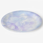 Assiettes En Carton Elégante Lilac Fleurs violettes Lumière Design (Angle)