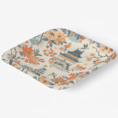 Assiettes En Carton Élégante plaque de papier de la Chinoiserie Automn (Angulaire)