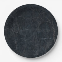 Élégante texture de pierre marbrée noire