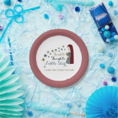 Assiettes En Carton Élégantes Étoiles en chute, Baby shower (Fête)