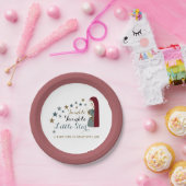 Assiettes En Carton Élégantes Étoiles en chute, Baby shower (Fête)