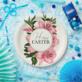 Assiettes En Carton Élégantes Plaques de papier de Pâques (Fête)