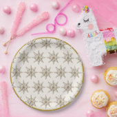 Assiettes En Carton Élégantes Plaques en papier de Noël | Dîners rusti (Fête)