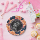 Assiettes En Carton Élégantes Plaques Peonies Pour Partie D'Engagement (Fête)