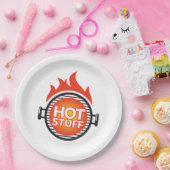 Assiettes En Carton Élément combustible (Fête)