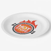 Assiettes En Carton Élément combustible (Angle)