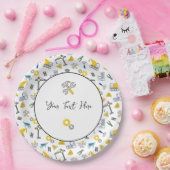 Assiettes En Carton Éléments de construction (Fête)