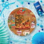 Assiettes En Carton éléments de Noël (Fête)