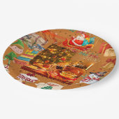 Assiettes En Carton éléments de Noël (Angle)