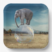 Assiettes En Carton Eléphant (Recto)
