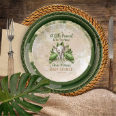 Assiettes En Carton Elephant Un Peu D'Arachide Est En Chemin Baby show