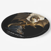 Assiettes En Carton Élevage de dragon de fer (Angle)