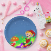 Assiettes En Carton Elf (Fête)