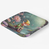 Assiettes En Carton Elf (Angulaire)