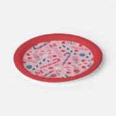 Assiettes En Carton Elf Holiday Candy Motif (Angle)
