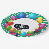 Assiettes En Carton Ella B. Plaque de papier Jenkins Vert (Angle)