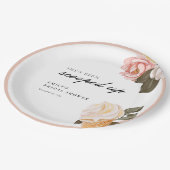 Assiettes En Carton Elle a été prise en Fête des mariées (Angle)