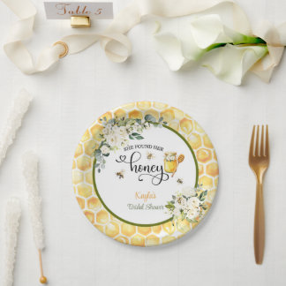 Assiettes En Carton Elle a trouvé sa plaque en papier pour la fête de