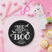 Assiettes En Carton Elle a trouvé sa soirée d'enterrement de vie de je (Fête)