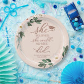 Assiettes En Carton Elle Croyait Qu'Elle Pouvait Faire Du Papier Grad (Fête)