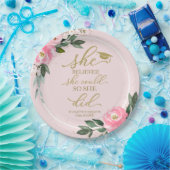 Assiettes En Carton Elle Croyait Qu'Elle Pouvait Faire La Grad Party (Fête)