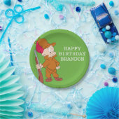 Assiettes En Carton ELMER FUDD™ | Avec Un Arme À Arme (Fête)