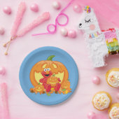Assiettes En Carton Elmo | Citrouilles d'Halloween (Fête)