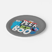 Assiettes En Carton Elmo, Cookie & Grover | Peek-a-Boo (Angle)