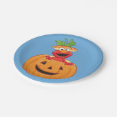 Assiettes En Carton Elmo | Halloween Jack-O-Lantern (Angle)