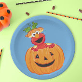 Assiettes En Carton Elmo | Halloween Jack-O-Lantern