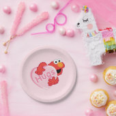 Assiettes En Carton Elmo "Hugs" Valentine Heart Candy (Fête)