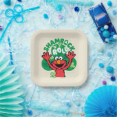 Assiettes En Carton Elmo | Rouleau "N" shamrock (Fête)