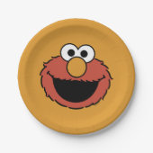 Assiettes En Carton Elmo Smiling Face (Devant)