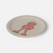 Assiettes En Carton Elmo Vintage (Angle)