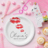 Assiettes En Carton Embrasser la mariée adieu enterrement de vie de je (Fête)