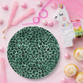 Assiettes En Carton Emerald et Gold Safari Series Design 9 (Fête)