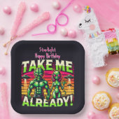 Assiettes En Carton Emmène-moi au-delà des étoiles ! (Fête)