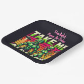 Assiettes En Carton Emmène-moi au-delà des étoiles ! (Angulaire)