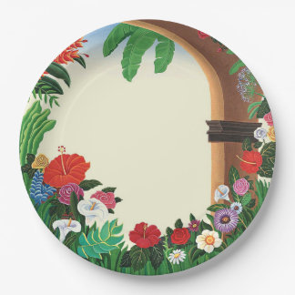 Assiettes En Carton En el Jardin