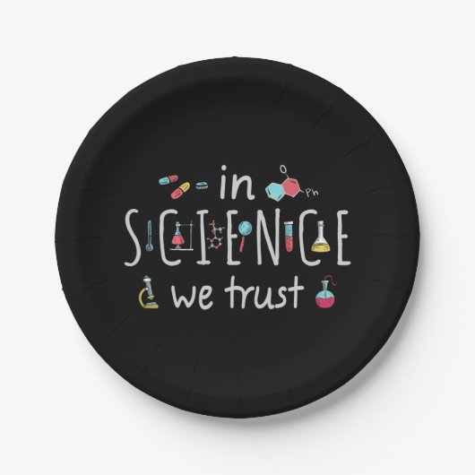 Assiettes En Carton En Science we (Devant)